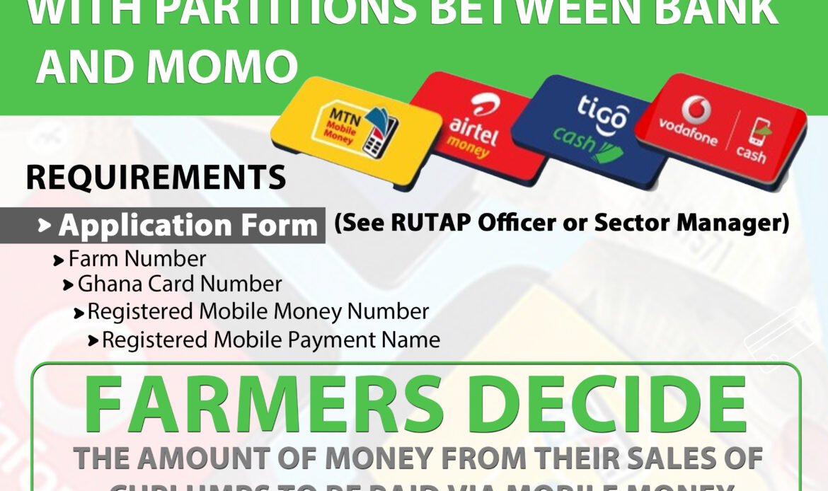 OUTGROWERS CAN NOW BE PAID FOR RUBBER DELIVERED TO GREL VIA MOBILE MONEY